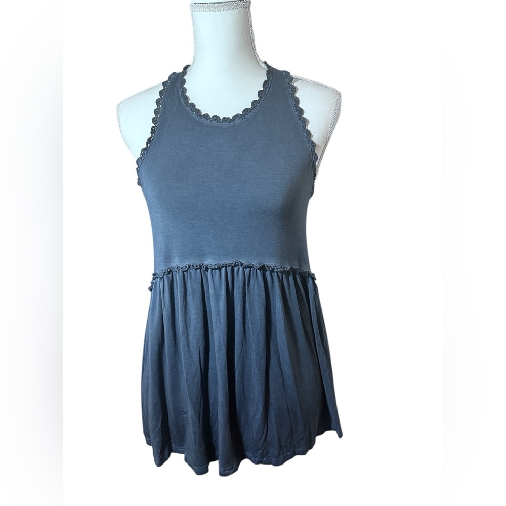 POL "Sweet and Simple" babydoll knit top